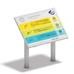 Playparc Info- und Hinweistafel für Calisthenics-Anlage "Allround"