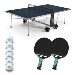 Cornilleau Tischtennis-Set "100X Outdoor" Blau