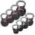 Sport-Thieme Kettlebell
 Set gummiert mit glattem Chrom-Griff
