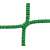 Filet de protection et d'arrêt, mailles 12 cm Vert, ø 4,00 mm