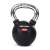 Sport-Thieme® Kettlebell gummiert mit gerändeltem Chrom-Griff