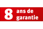 8 Jahre Garantie