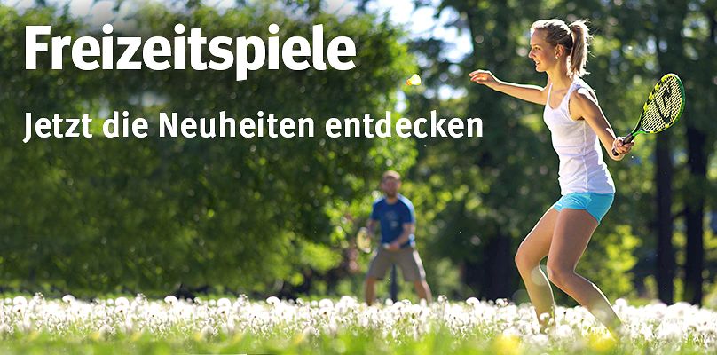 Freizeitspiele - Jetzt Neuheiten entdecken