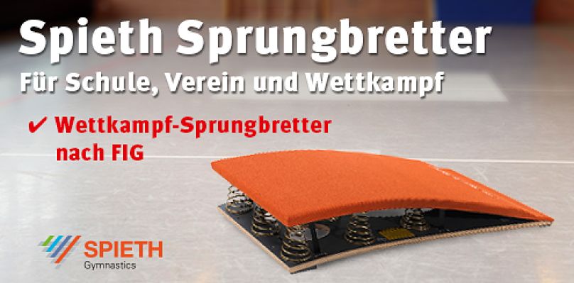 Spieth® Sprungbretter - Für Schule, Vereine und Wettkampf