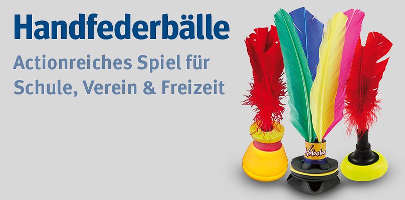 Handfederbälle - Actionreiches Spiel für Schule, Verein &amp; Freizeit