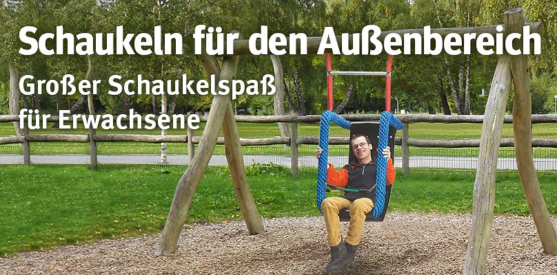 Schaukeln für Spielplätze bei SportThieme